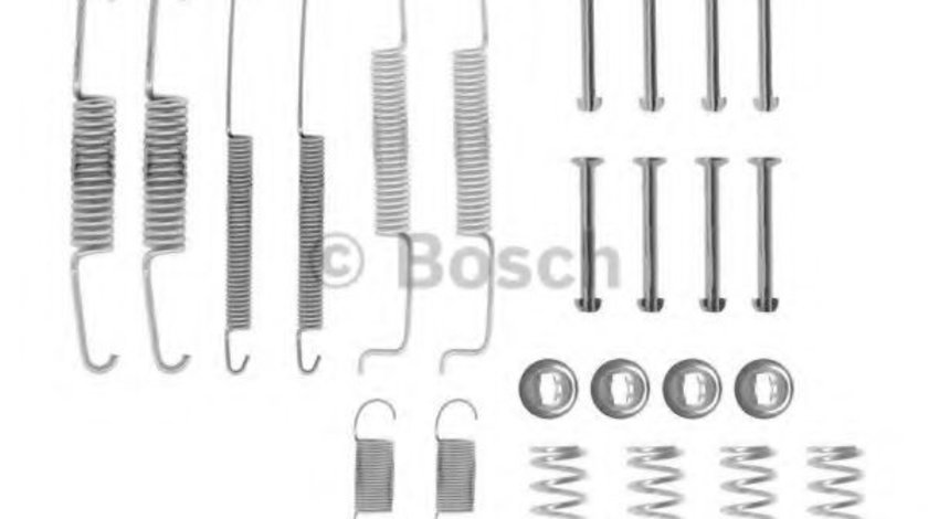 Set accesorii, sabot de frana VW LUPO (6X1, 6E1) (1998 - 2005) BOSCH 1 987 475 002 piesa NOUA