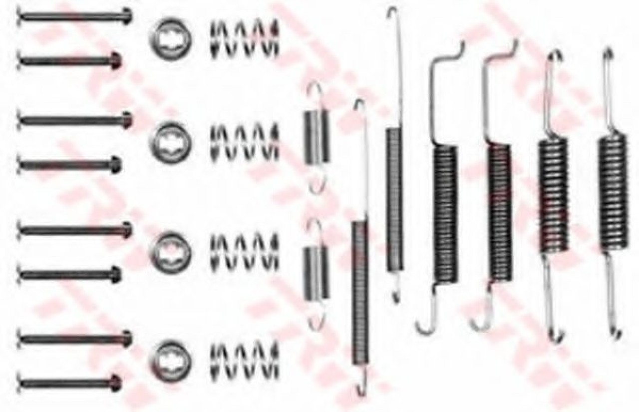 Set accesorii, sabot de frana VW POLO (6N2) (1999 - 2001) TRW SFK58 piesa NOUA