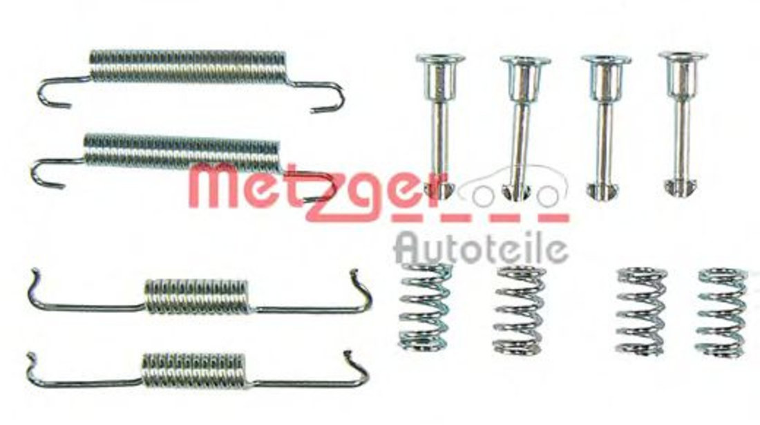 Set accesorii, saboti frana parcare AUDI Q7 (4L) (2006 - 2015) METZGER 105-0841 piesa NOUA