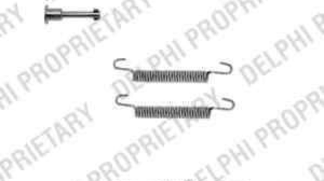 set accesorii, saboti frana parcare BMW 6 (E63) DELPHI LY1330