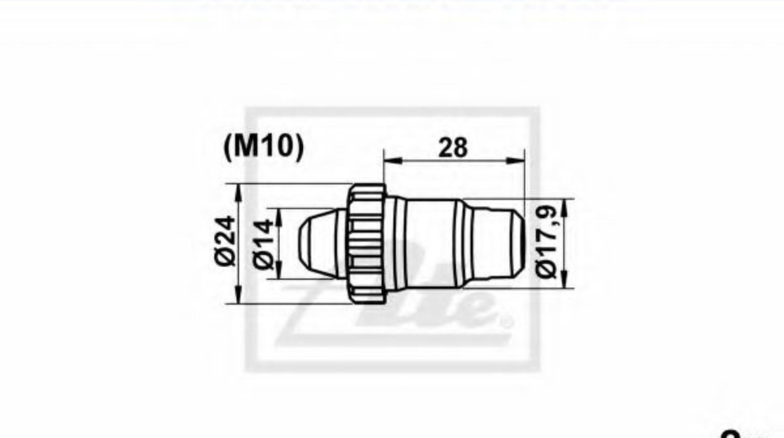 Set accesorii, saboti frana parcare BMW Seria 3 (F30, F35, F80) (2011 - 2016) ATE 03.0137-9700.2 piesa NOUA