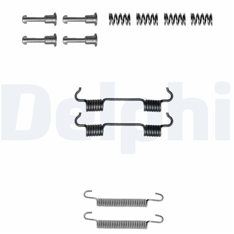 Set Accesorii, Saboti Frana Parcare Delphi LY1297