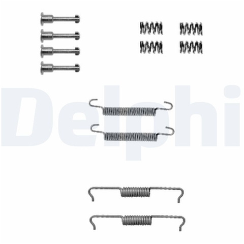 Set Accesorii, Saboti Frana Parcare Delphi LY1330
