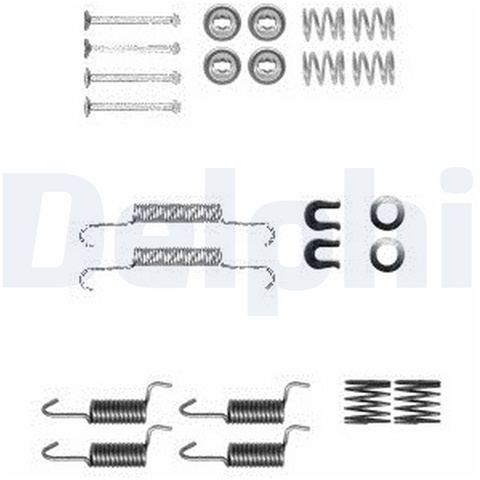 Set Accesorii, Saboti Frana Parcare Delphi LY1367