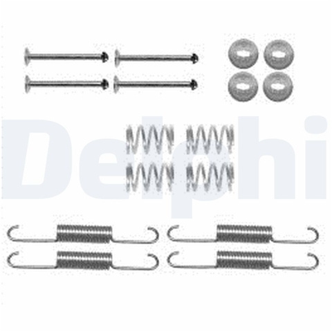 Set Accesorii, Saboti Frana Parcare Delphi LY1397