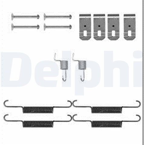 Set Accesorii, Saboti Frana Parcare Delphi LY1399