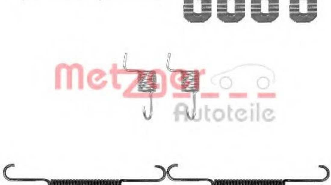 Set accesorii, saboti frana parcare HONDA CR-V II (RD) (2001 - 2006) METZGER 105-0895 piesa NOUA