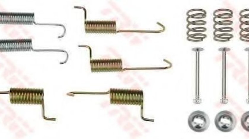 Set accesorii, saboti frana parcare HYUNDAI SANTA FE I (SM) (2000 - 2006) TRW SFK433 piesa NOUA