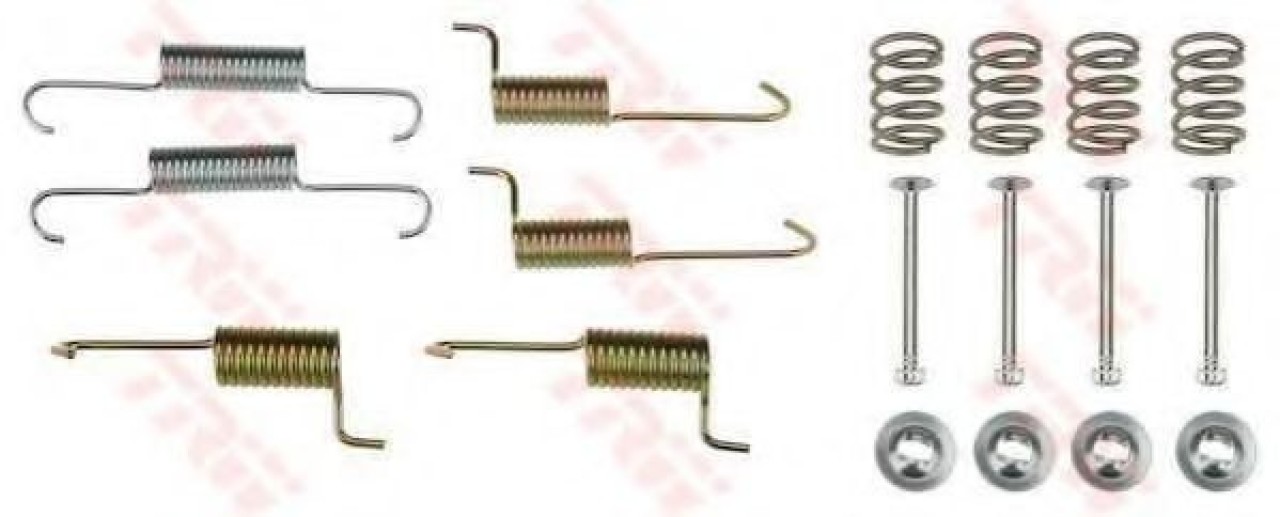 Set accesorii, saboti frana parcare HYUNDAI TRAJET (FO) (2000 - 2008) TRW SFK433 piesa NOUA