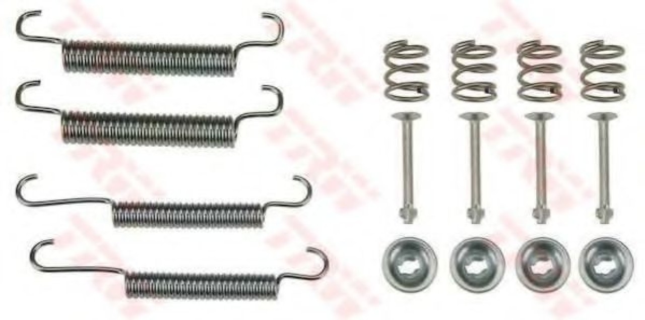 Set accesorii, saboti frana parcare KIA PRO CEED (ED) (2008 - 2013) TRW SFK428 piesa NOUA