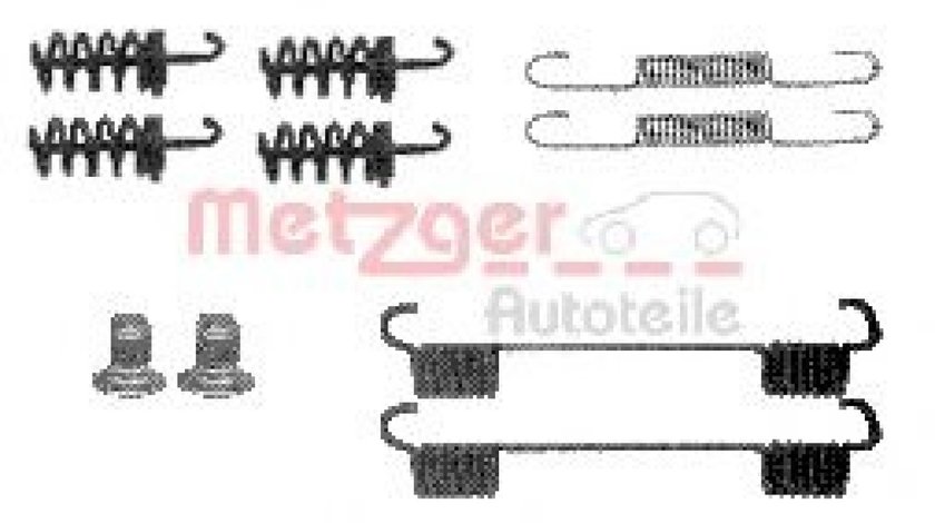 Set accesorii, saboti frana parcare MERCEDES C-CLASS (W204) (2007 - 2014) METZGER 105-0874 piesa NOUA