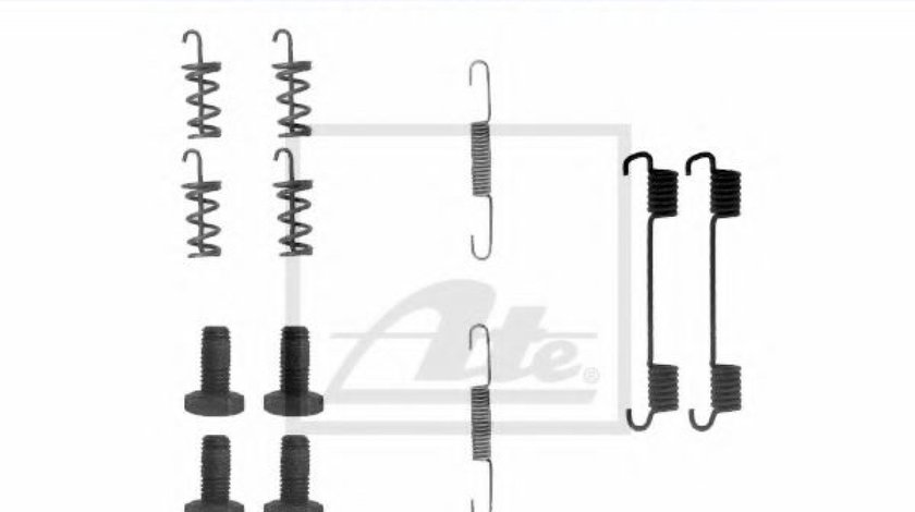 Set accesorii, saboti frana parcare MERCEDES C-CLASS (W203) (2000 - 2007) ATE 03.0137-9248.2 piesa NOUA