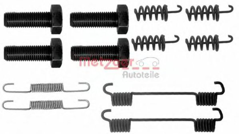 Set accesorii, saboti frana parcare MERCEDES E-CLASS (W211) (2002 - 2009) METZGER 105-0865 piesa NOUA