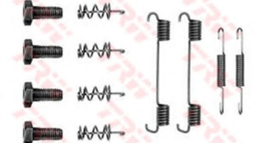 Set accesorii, saboti frana parcare MERCEDES E-CLASS Cabriolet (A124) (1993 - 1998) TRW SFK109 produs NOU