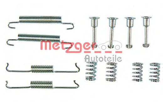 Set accesorii, saboti frana parcare MERCEDES M-CLASS (W164) (2005 - 2011) METZGER 105-0841 piesa NOUA
