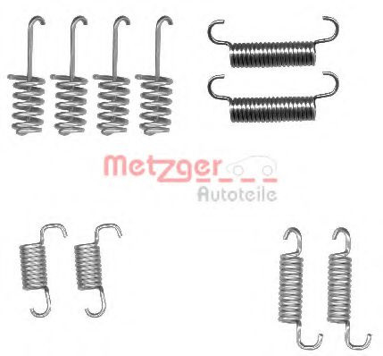 Set accesorii, saboti frana parcare MERCEDES SPRINTER 5-t caroserie (906) (2006 - 2016) METZGER 105-0004 piesa NOUA