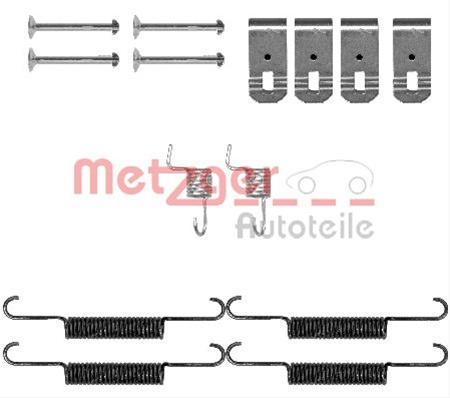 Set Accesorii, Saboti Frana Parcare Metzger 105-0895