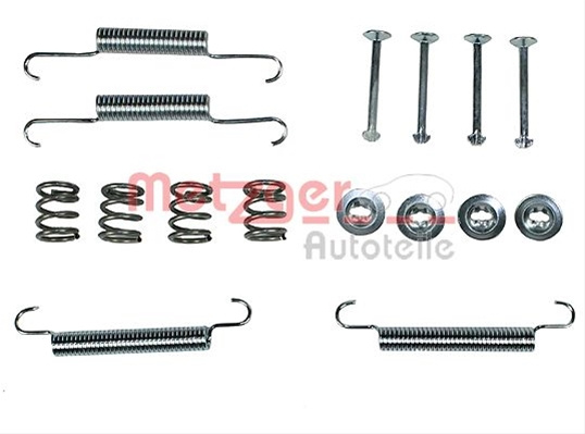 Set Accesorii, Saboti Frana Parcare Metzger 105-0020