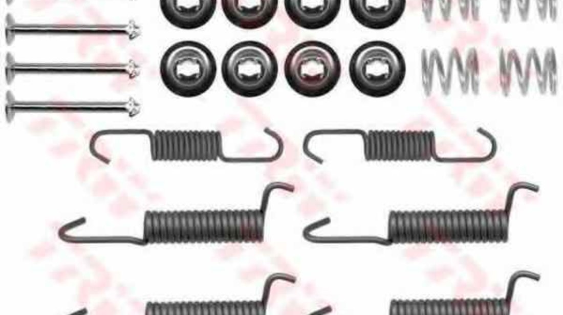 set accesorii saboti frana parcare MITSUBISHI PAJERO I L04G L14G TRW SFK357