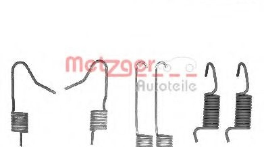 Set accesorii, saboti frana parcare NISSAN QASHQAI / QASHQAI +2 (J10, JJ10) (2007 - 2013) METZGER 105-0898 piesa NOUA