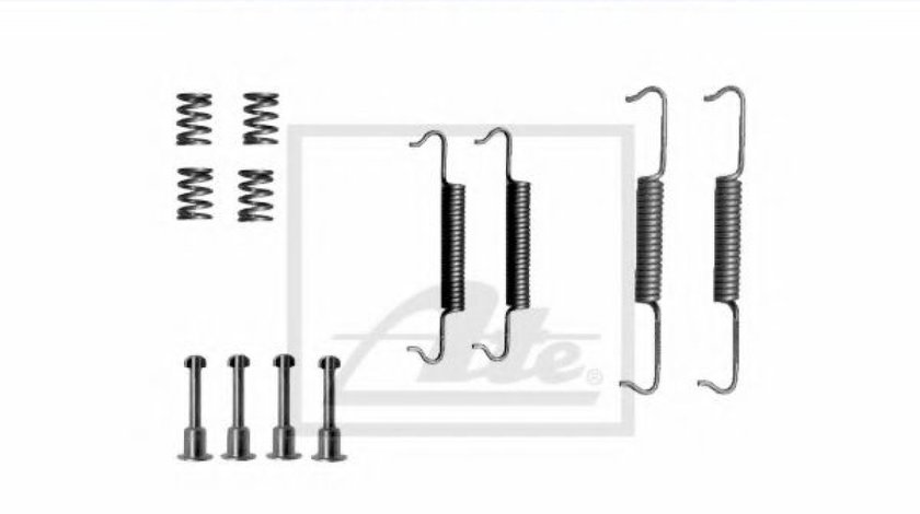 Set accesorii, saboti frana parcare PEUGEOT 607 (9D, 9U) (2000 - 2016) ATE 03.0137-9249.2 piesa NOUA