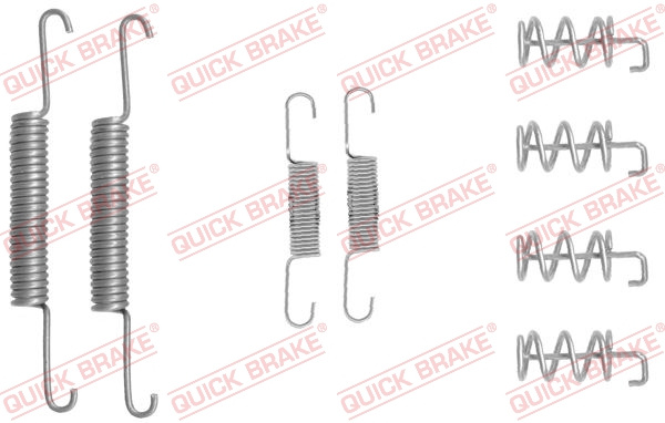 Set accesorii, saboti frana parcare puntea spate (1050832 QBK) VOLVO