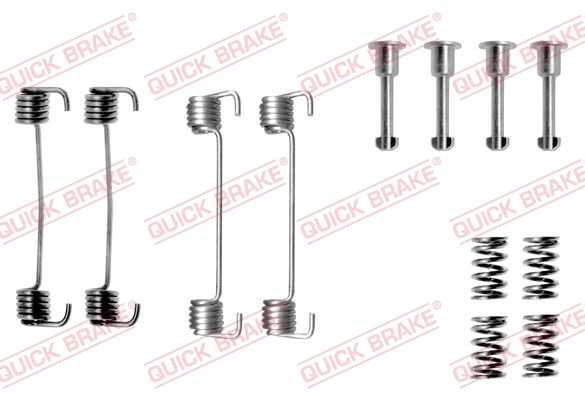 Set accesorii, saboti frana parcare puntea spate (1050620 QBK) BMW