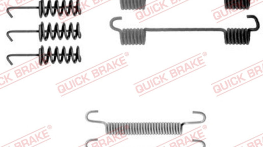 Set accesorii, saboti frana parcare puntea spate (1050775 QBK) MERCEDES-BENZ,VW