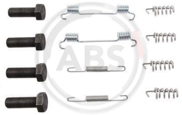 Set accesorii, saboti frana parcare puntea spate (0865Q ABS) MERCEDES-BENZ
