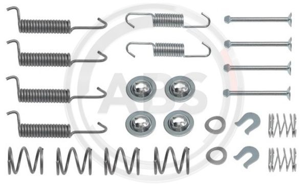 Set accesorii, saboti frana parcare puntea spate (0016Q ABS) OPEL,VAUXHALL