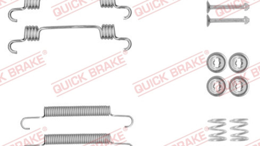 Set accesorii, saboti frana parcare puntea spate (1050887 QBK) HYUNDAI,KIA