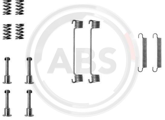 Set accesorii, saboti frana parcare puntea spate (0690Q ABS) JAGUAR,PEUGEOT