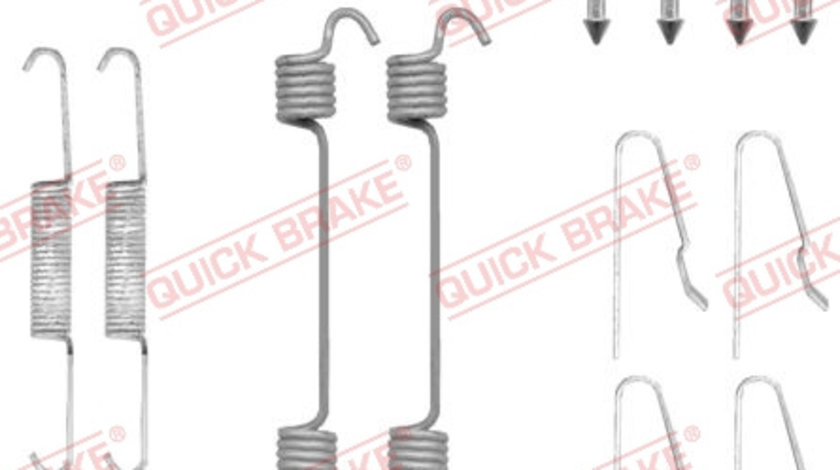 Set accesorii, saboti frana parcare puntea spate (1050808 QBK) CHRYSLER,FORD USA,LANCIA,MERCEDES-BENZ