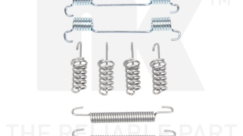 Set accesorii, saboti frana parcare puntea spate (7933775 NK) MERCEDES-BENZ,VW