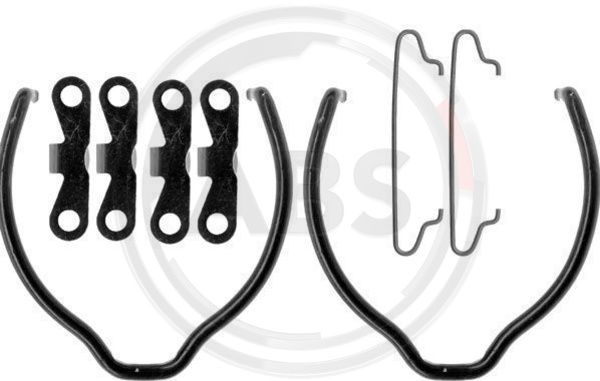 Set accesorii, saboti frana parcare puntea spate (0721Q ABS) VOLVO