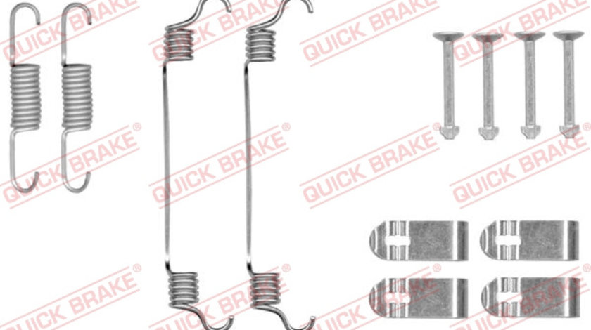 Set accesorii, saboti frana parcare puntea spate (1050019 QBK) HYUNDAI,KIA