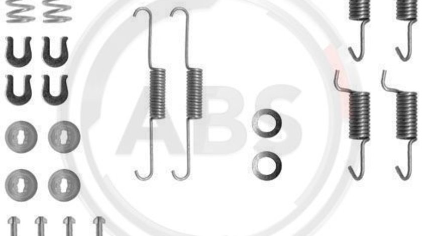 Set accesorii, saboti frana parcare puntea spate (0788Q ABS) MITSUBISHI,NISSAN