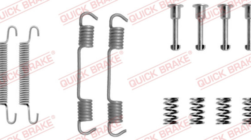 Set accesorii, saboti frana parcare puntea spate (1050708 QBK) AUDI,BMW