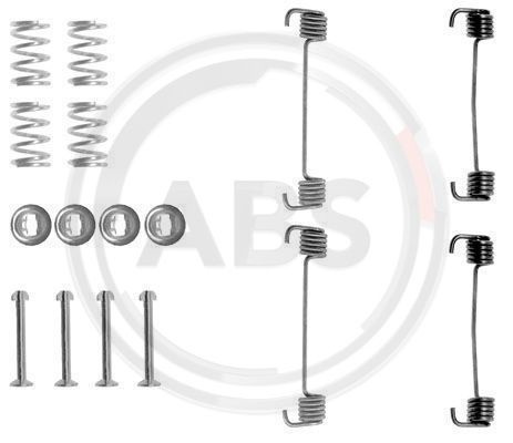 Set accesorii, saboti frana parcare puntea spate (0619Q ABS) BMW
