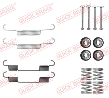 Set accesorii, saboti frana parcare puntea spate (1050897 QBK) NISSAN