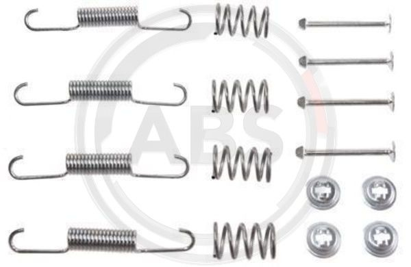 Set accesorii, saboti frana parcare puntea spate (0880Q ABS) HYUNDAI,KIA