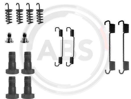 Set accesorii, saboti frana parcare puntea spate (0716Q ABS) MERCEDES-BENZ