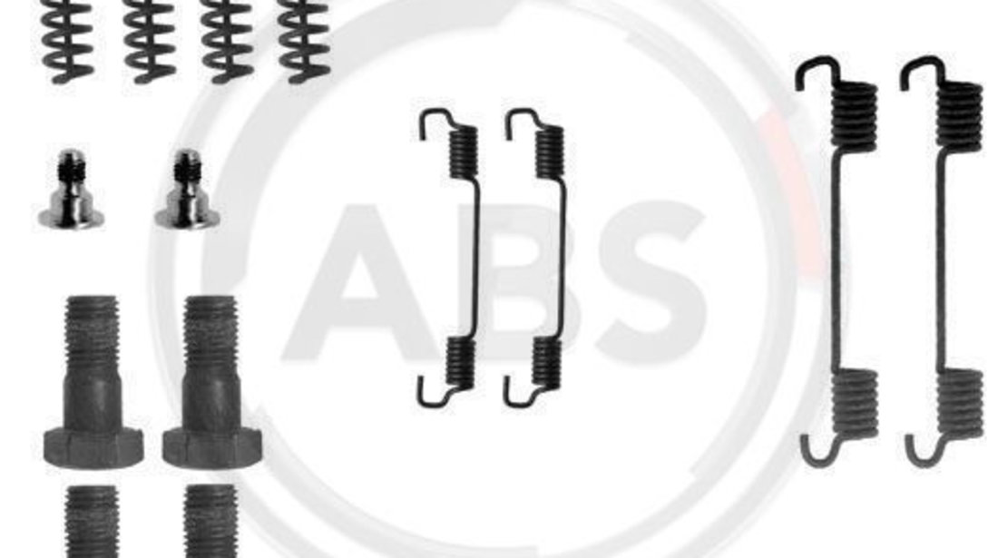 Set accesorii, saboti frana parcare puntea spate (0716Q ABS) MERCEDES-BENZ