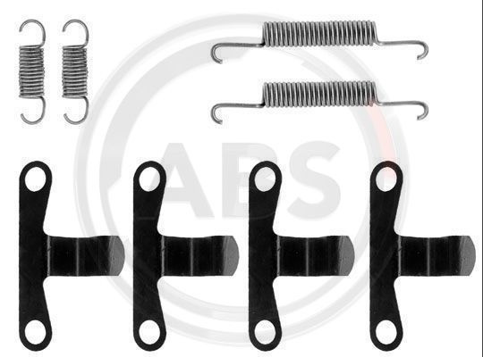Set accesorii, saboti frana parcare puntea spate (0594Q ABS) VOLVO