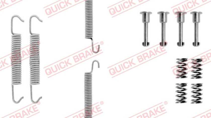 Set accesorii, saboti frana parcare puntea spate (1050621 QBK) BMW,MINI