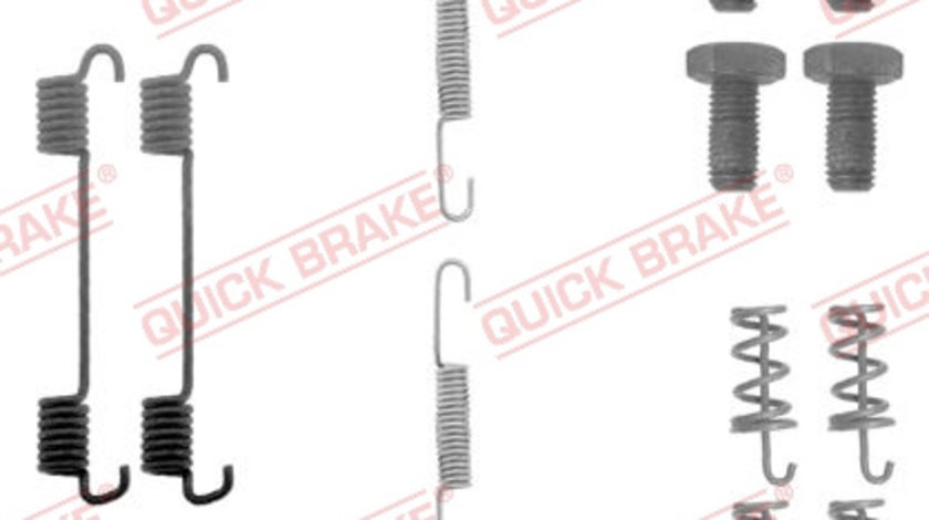 Set accesorii, saboti frana parcare puntea spate (1050622 QBK) MERCEDES-BENZ