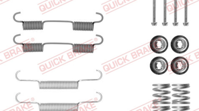 Set accesorii, saboti frana parcare puntea spate (1050896 QBK) MERCEDES-BENZ,NISSAN