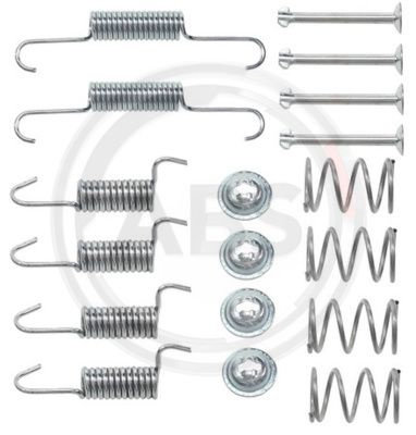 Set accesorii, saboti frana parcare puntea spate (0871Q ABS) MITSUBISHI,SUBARU