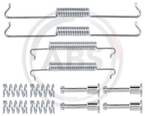 Set accesorii, saboti frana parcare puntea spate (0041Q ABS) PORSCHE,VW
