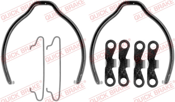 Set accesorii, saboti frana parcare puntea spate (1050721 QBK) VOLVO